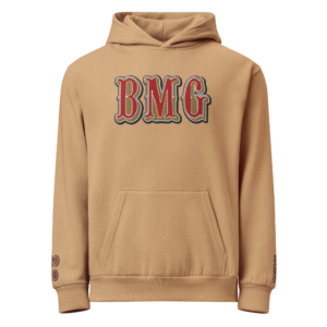 BMG Niner Tribute Embroidered Premium Urban garment-dyed hoodie