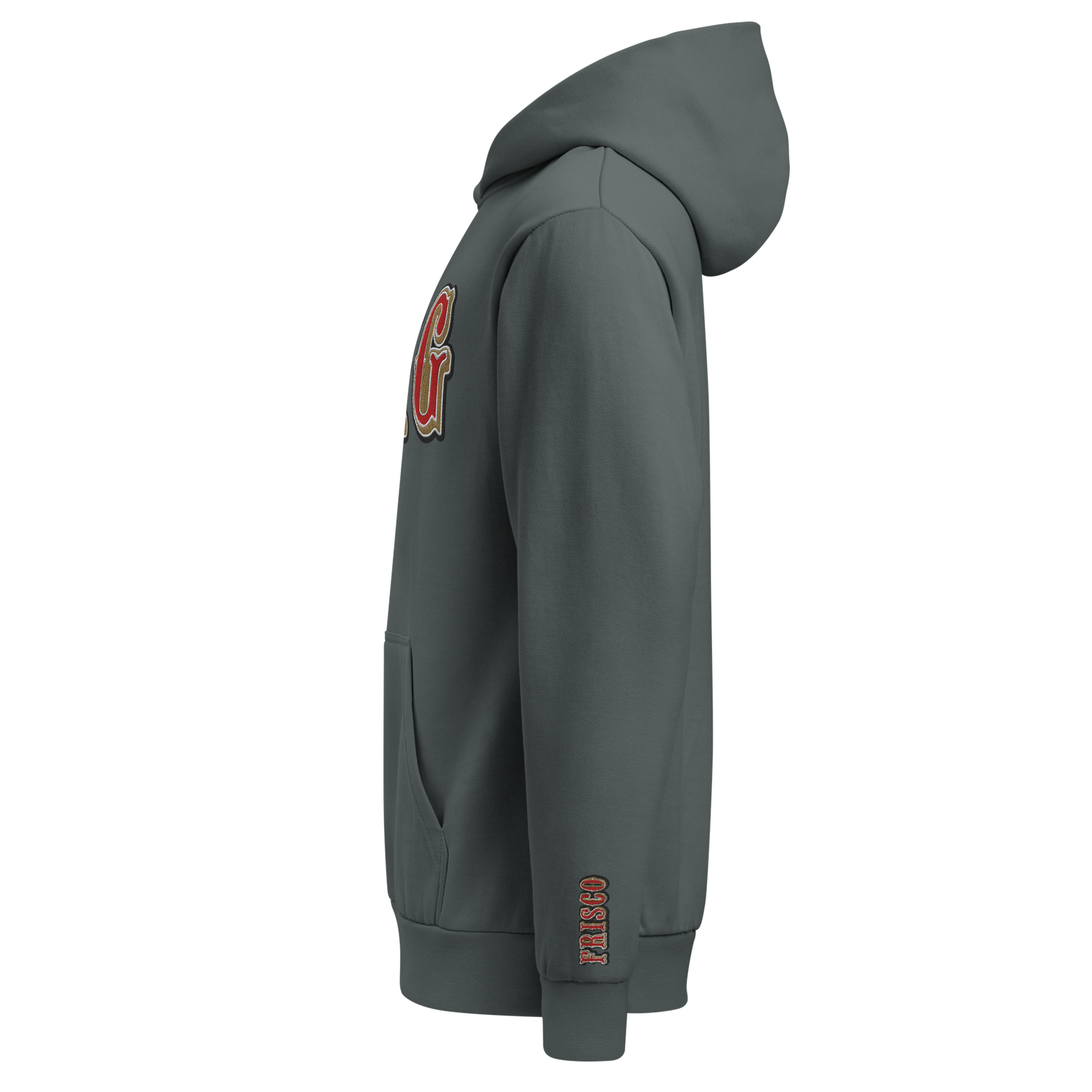 BMG Niner Tribute Embroidered Premium Urban garment-dyed hoodie - Image 3